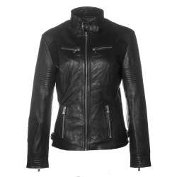 CHAQUETA PIEL MUJER SKULL-1